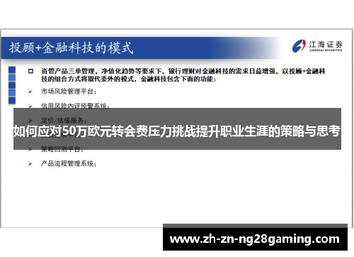 如何应对50万欧元转会费压力挑战提升职业生涯的策略与思考